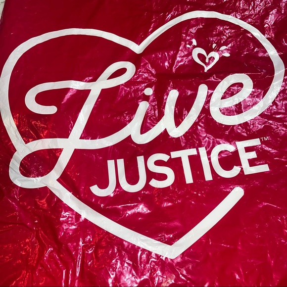 Justice Store Shopping Bags - Rare - Picture 5 of 5